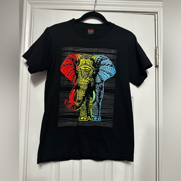 The Phantom Women's T-Shirt Black Elephant Design - Picture 1 of 6
